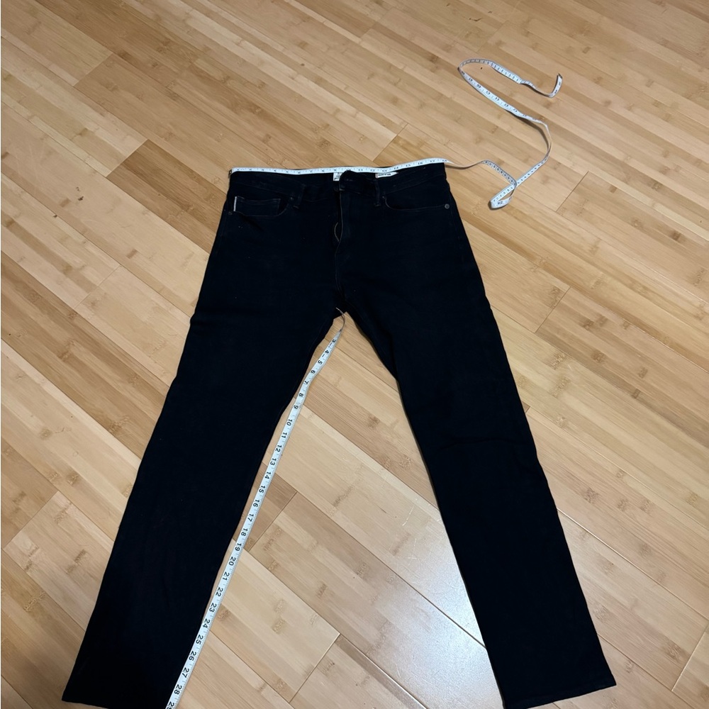 Hiroshi Kato “The Pen” Black Skinny Jeans 4 way Selvedge